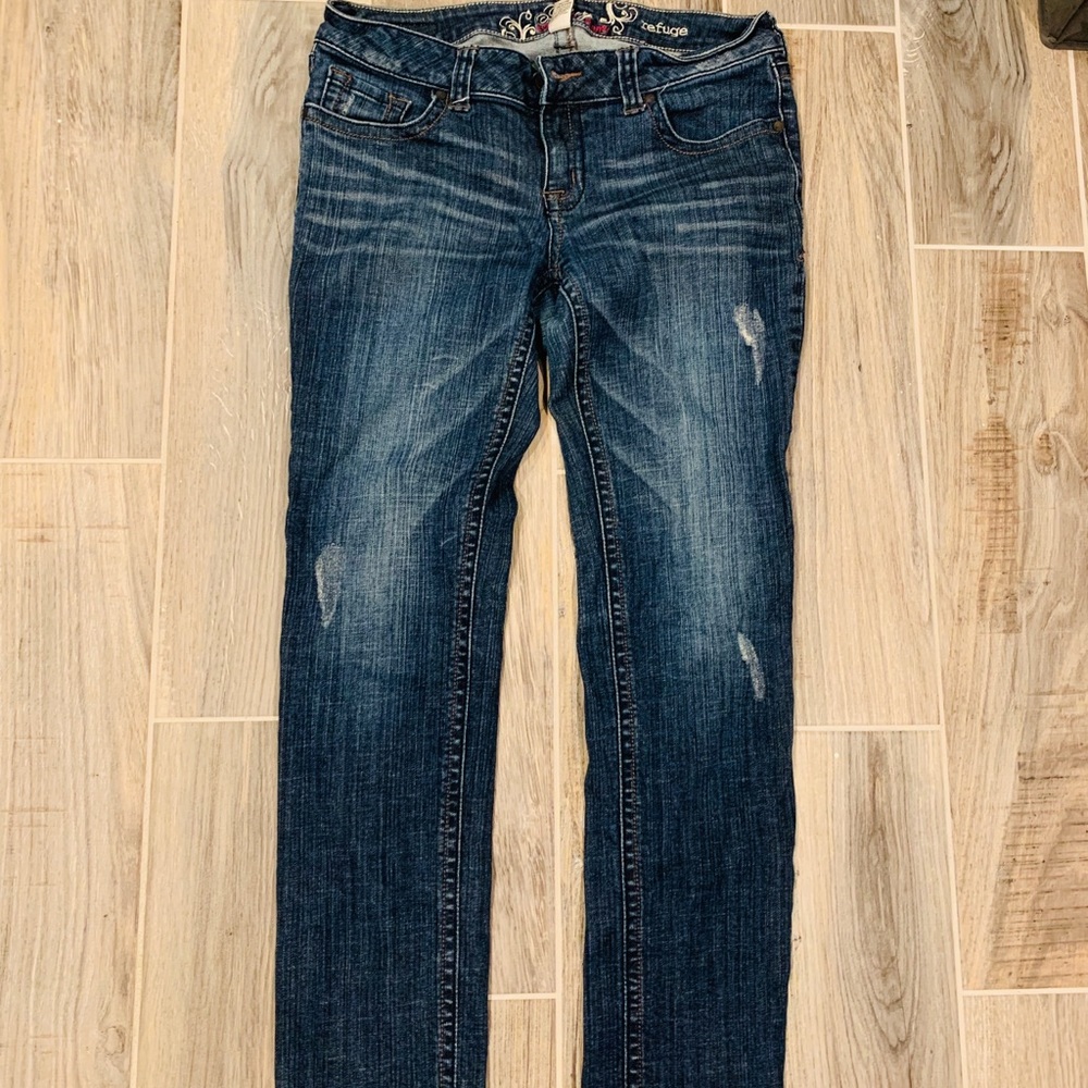 Refuge- flirty skinny jeans- size 8short